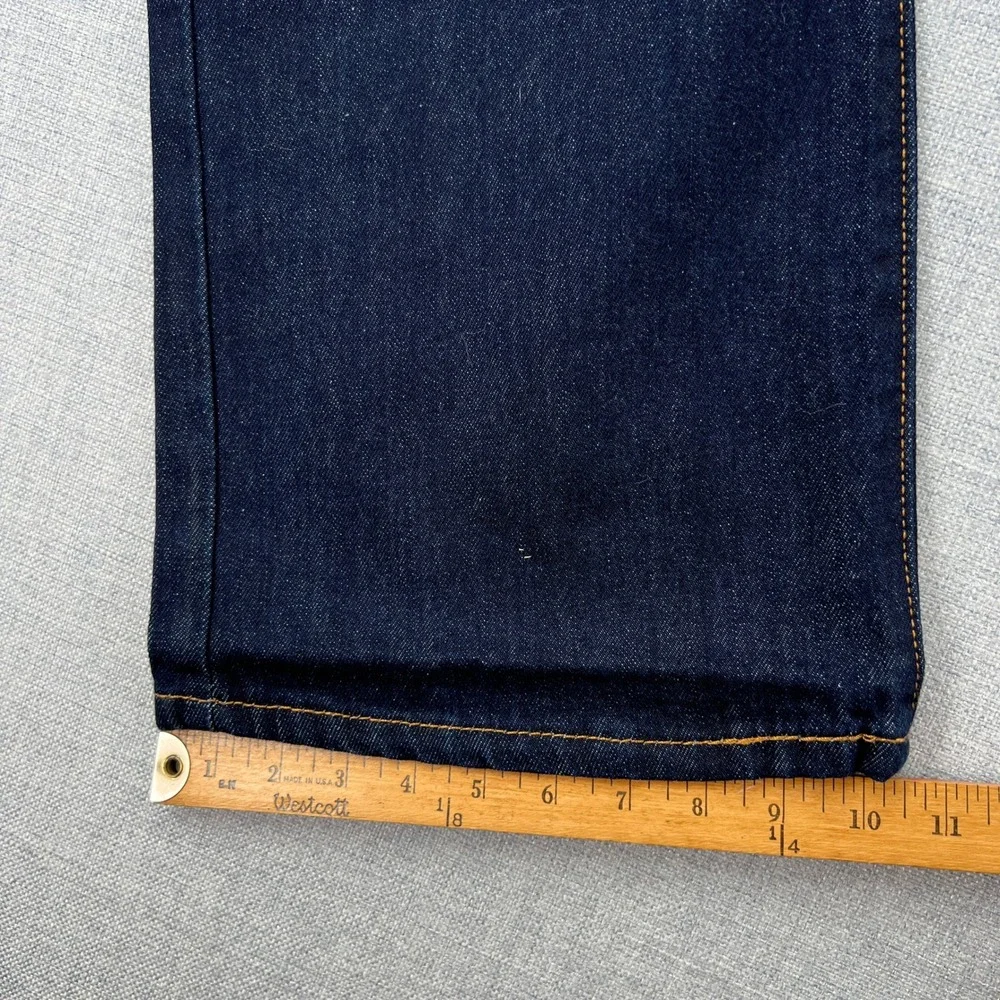 NEW Levis 517 Bootcut Jeans Mens 40x30 Dark Wash Indigo Blue Rigid Cotton Cowboy